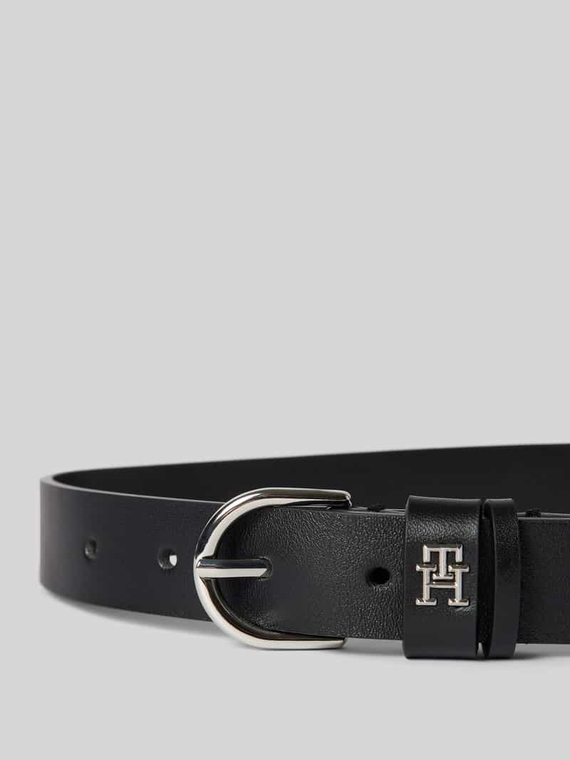 Tommy Hilfiger Leren riem met labeldetail model 'EFFORTLESS'