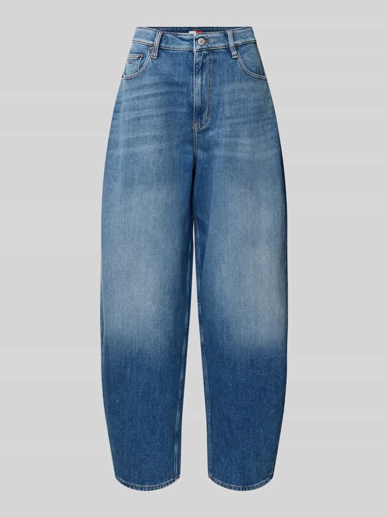 Tommy Jeans Tapered fit jeans van katoenmix model 'JEANIE'