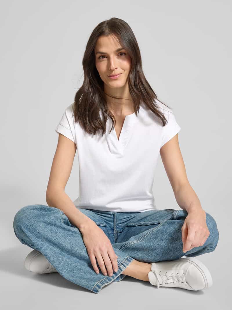 Soyaconcept T-shirt met V-hals model 'DERBY'