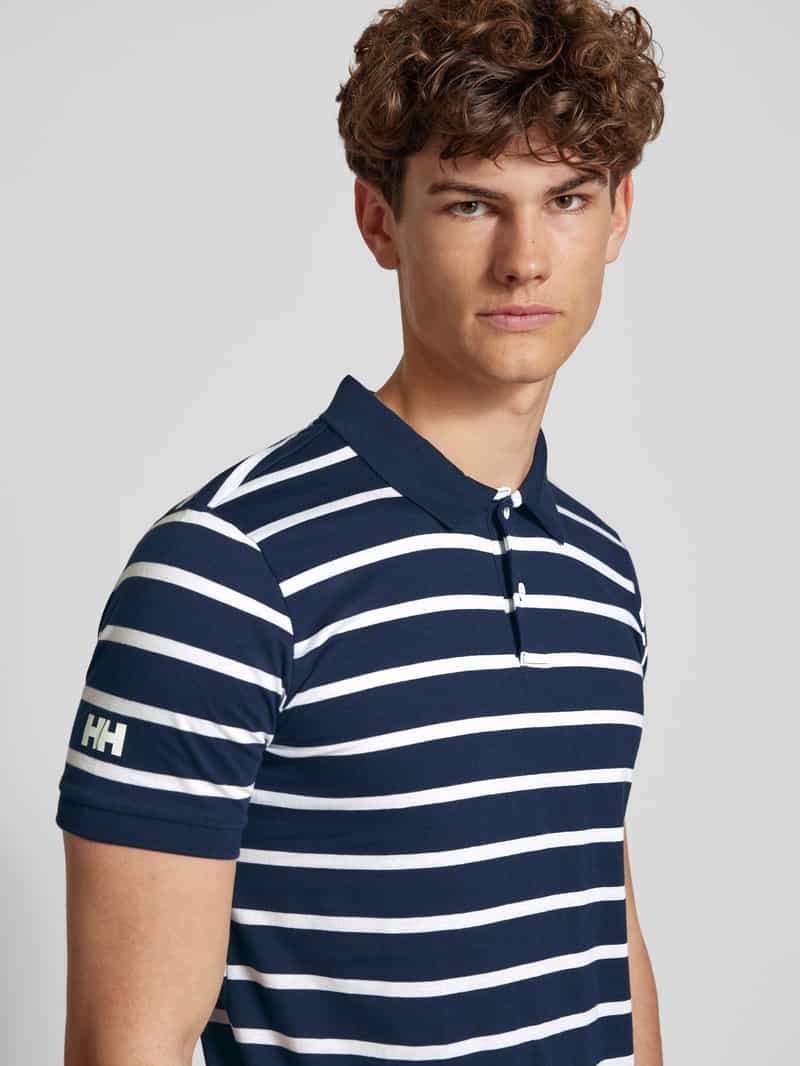 Helly Hansen Regular fit poloshirt met logoprint model 'Newport Polo 2.0'