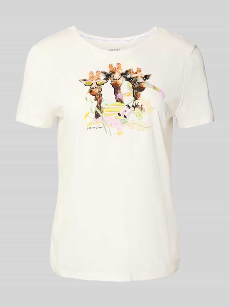 Marc Cain T-shirt met ronde hals
