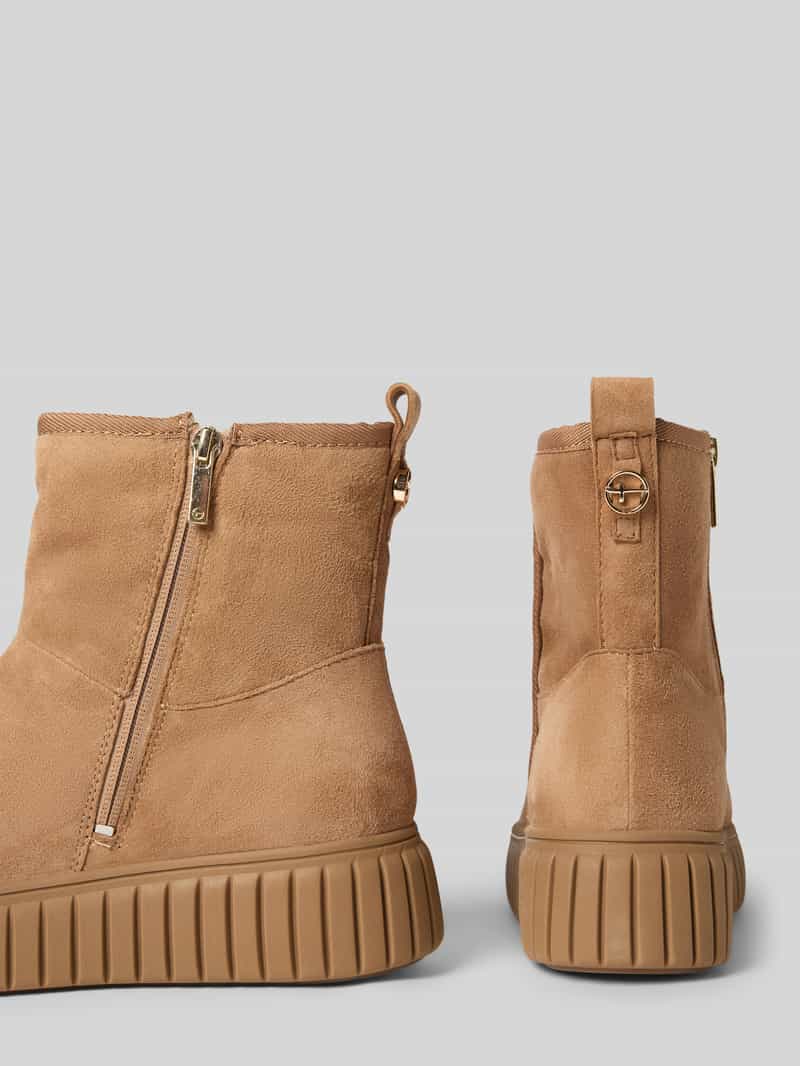 tamaris Chelsea boots van puur runderleer