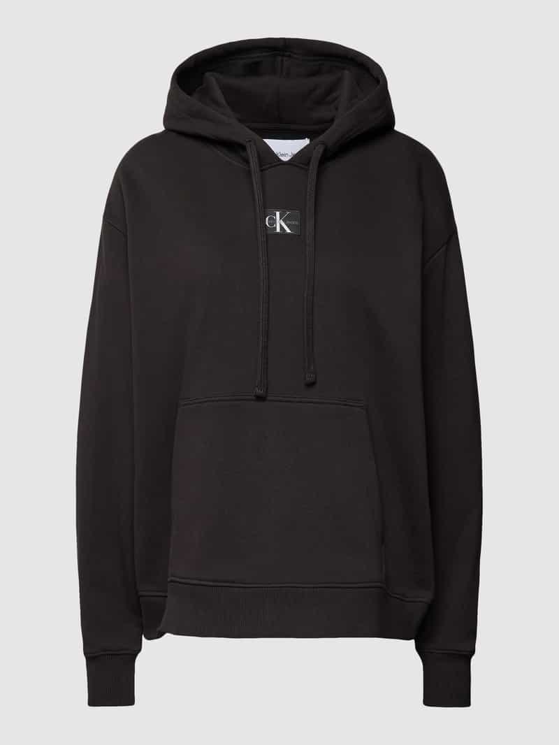 Calvin Klein Jeans Oversized hoodie met labelpatch