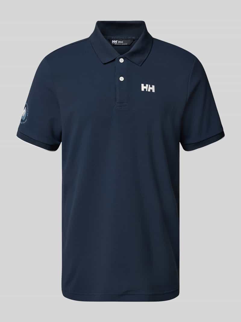 Helly Hansen Regular fit poloshirt met logoprint model 'Ocean Polo 2.0'