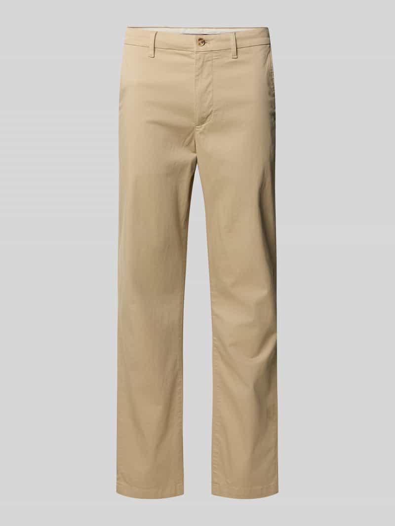 Tommy Hilfiger Straight fit chino van katoenmix