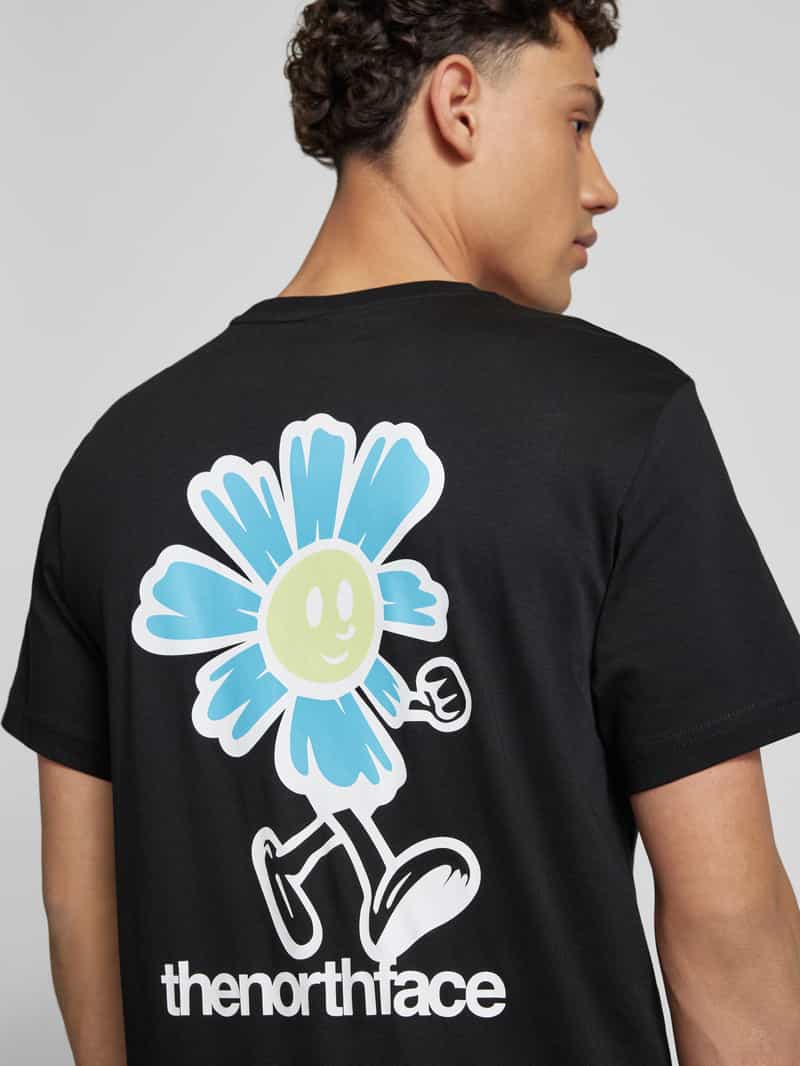 The North Face T-shirt met labelprint