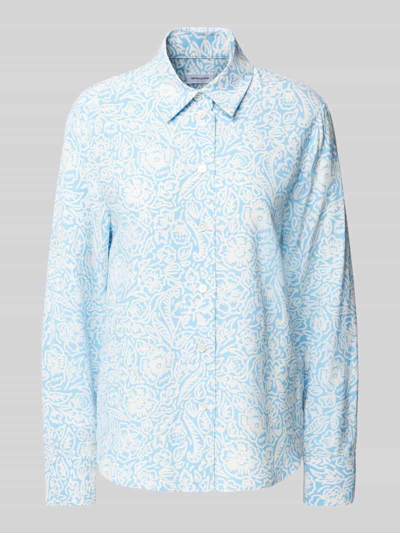 seidensticker Regular fit overhemdblouse met doorknoopsluiting