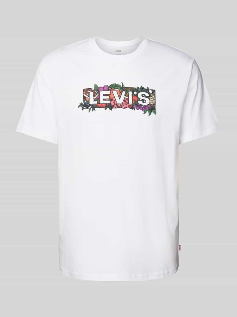 Levi's T-shirt met logoprint