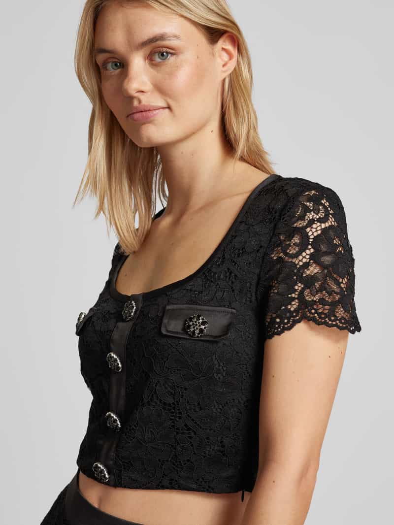 Guess Top met etskanteffect model 'ERIKA'