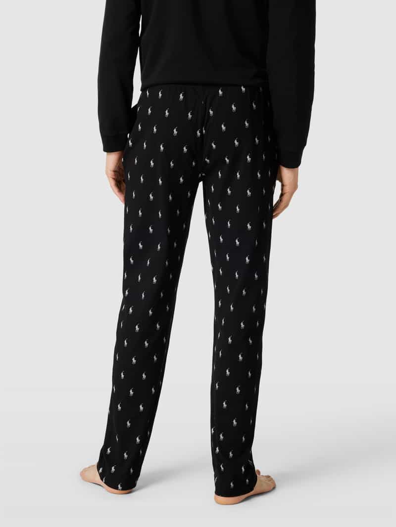 Sweatpants met all-over print, model 'LIQUID' Polo Ralph Lauren Underwear