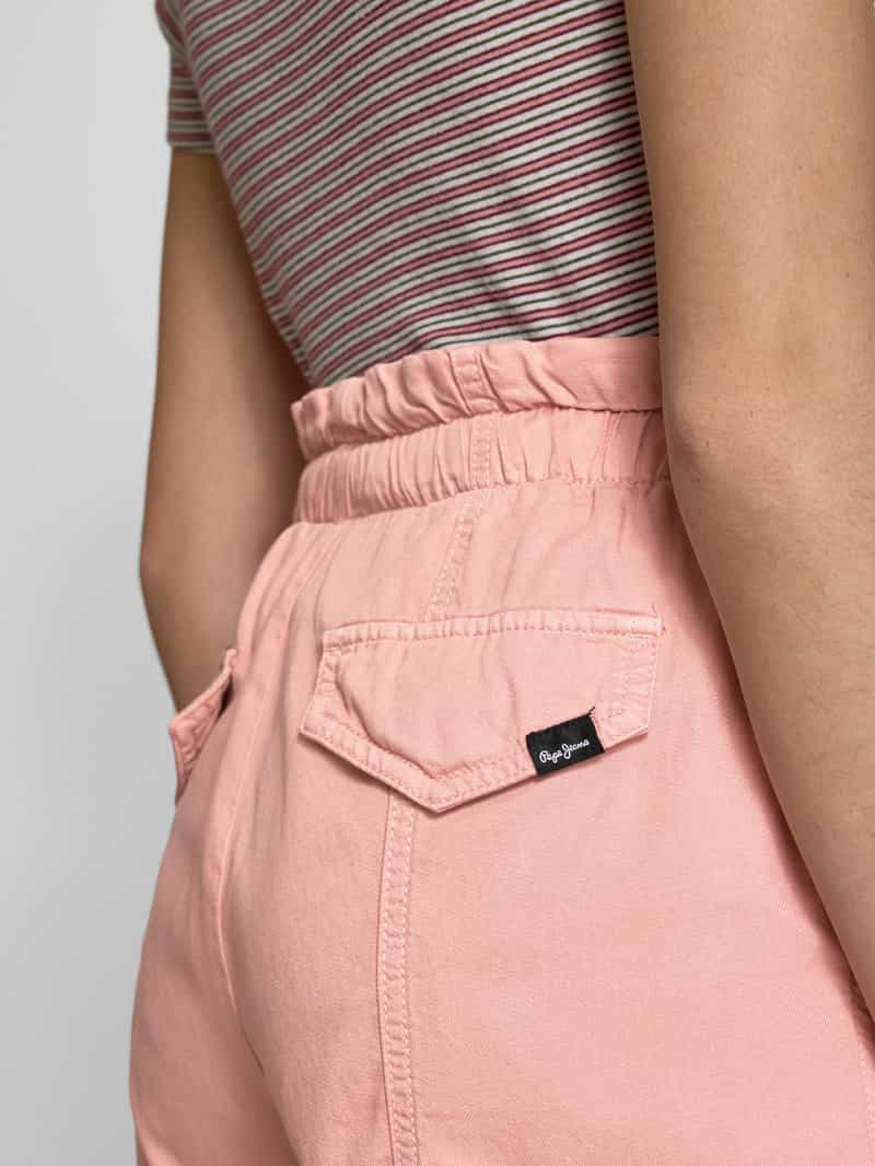 Pepe Jeans Relaxed fit korte broek met steekzakken model 'HADDA'