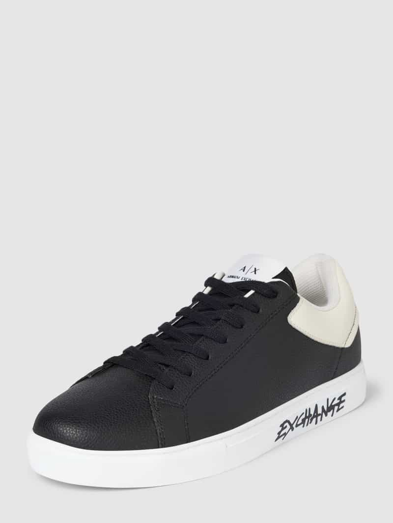 Armani Exchange Sneakers met labelopschrift