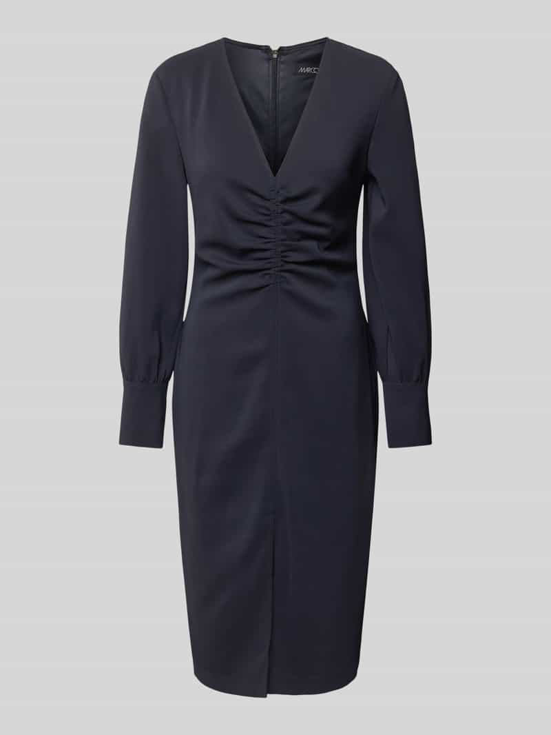 Marc Cain Midi-jurk met V-hals