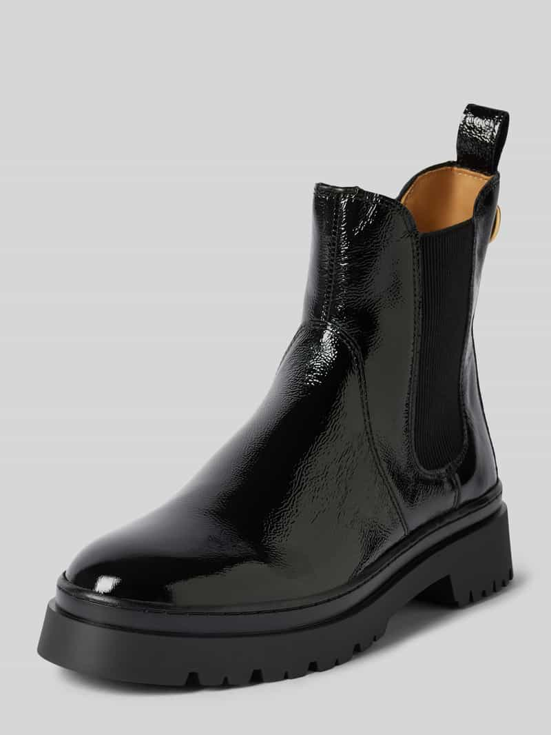 Gant Chelsea boots van leer met applicatie, model 'Aligrey'