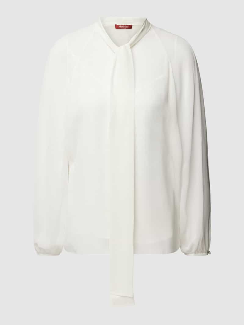 Max Mara Studio Strikblouse met elastische mouwboorden, model 'FASCINO'