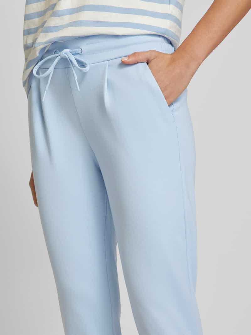 Ichi Sweatpants met verkorte pasvorm model 'KATE'