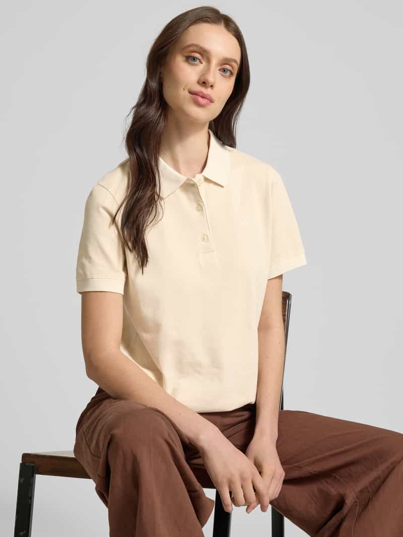 Marc O'Polo Regular fit poloshirt van jersey van lichte piqué