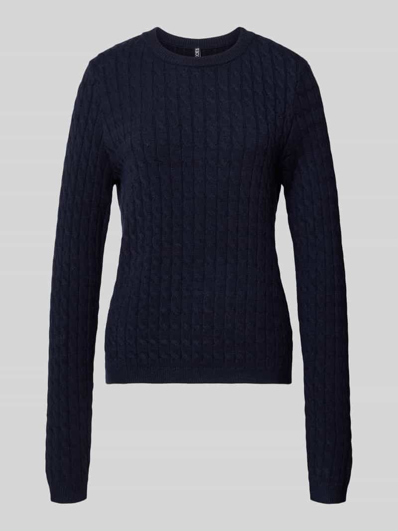 Pieces Gebreide trui PCFIA LS CABLE KNIT NOOS BC