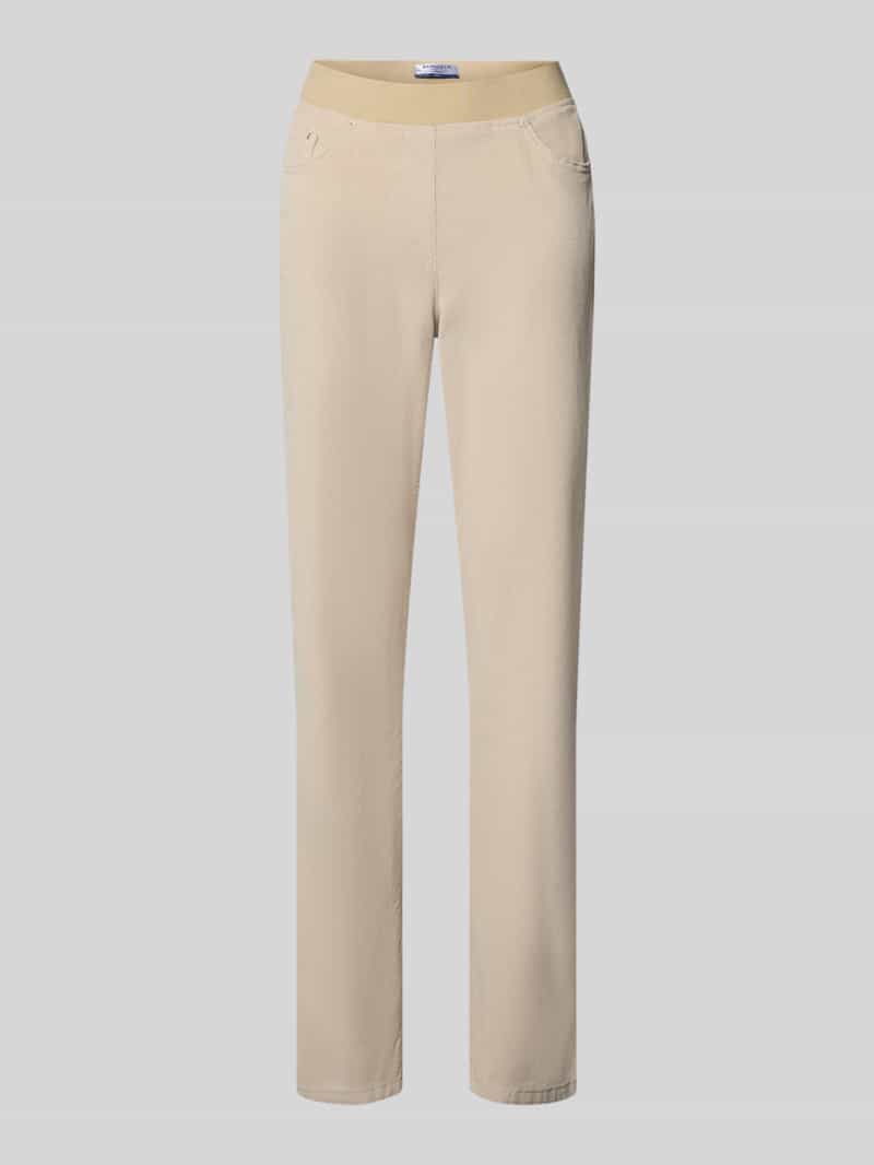 Raphaela By Brax slim fit jeans van katoen- en viscosemix model 'Pamina'