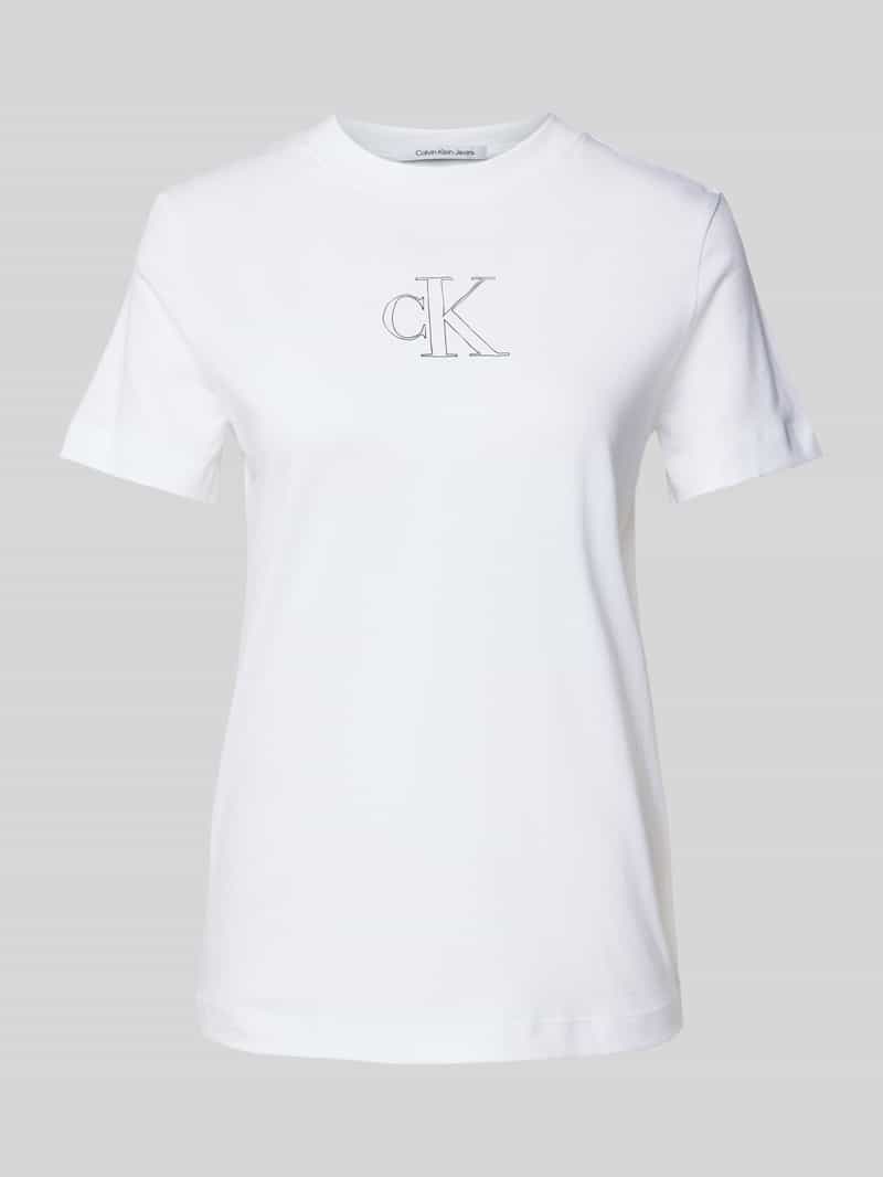 Calvin Klein Jeans T-shirt met labelprint