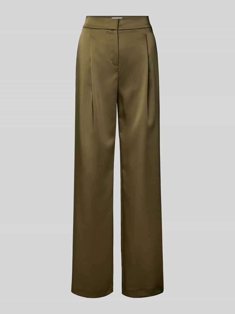 Jake*s Cocktail Stoffen broek met bandplooien