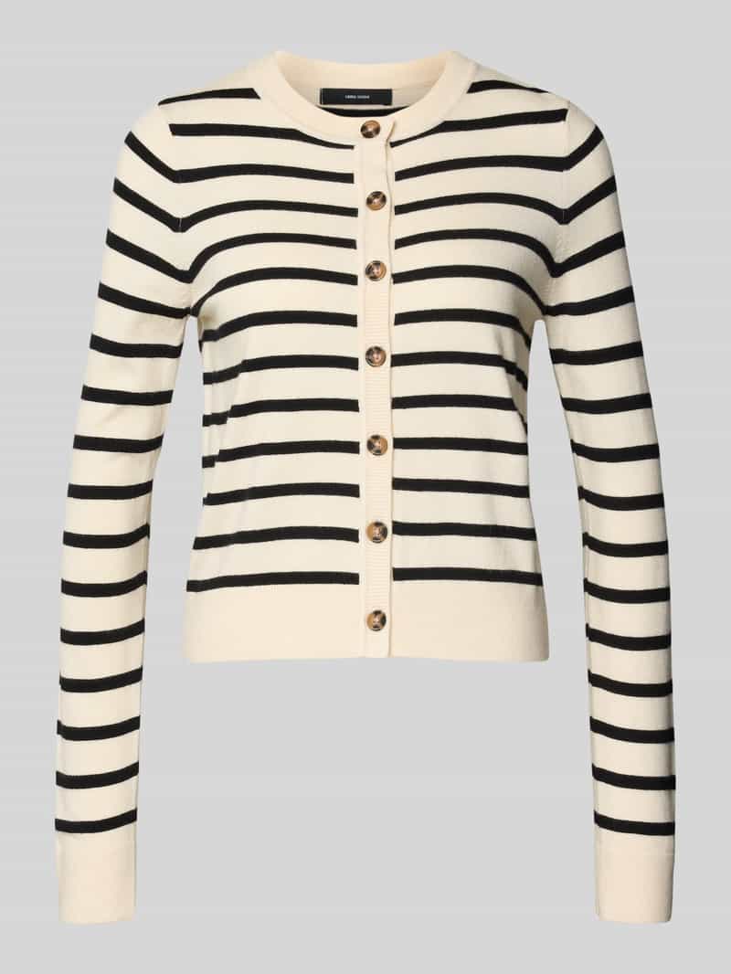 Vero Moda Regular fit gebreid jack van viscosemix model 'SABA'