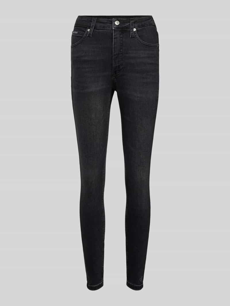 Calvin Klein Jeans High rise super skinny fit jeans in 5-pocketmodel