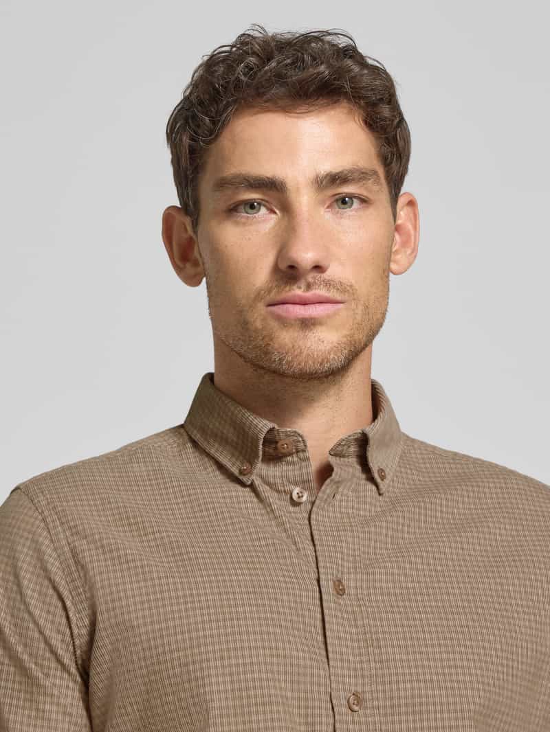 casual friday Regular fit vrijetijdsoverhemd met button-downkraag model 'PONTUS'