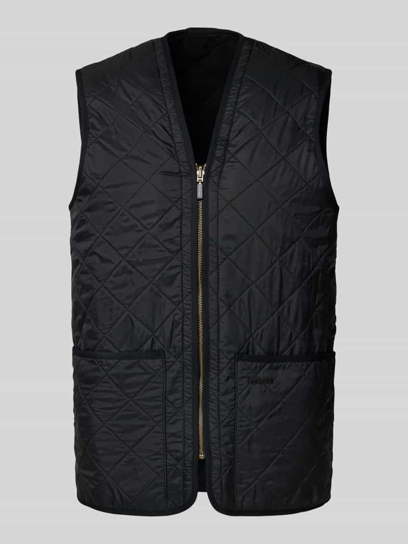 Barbour Regular fit bodywarmer met warme fleece aan de binnenkant