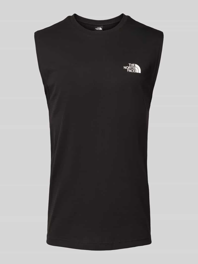 The North Face Tanktop met labelprint model 'SIMPLE DOME'