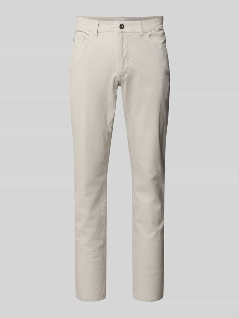 regular fit broek met 5-pocketmodel van katoenmix model 'Cadiz'