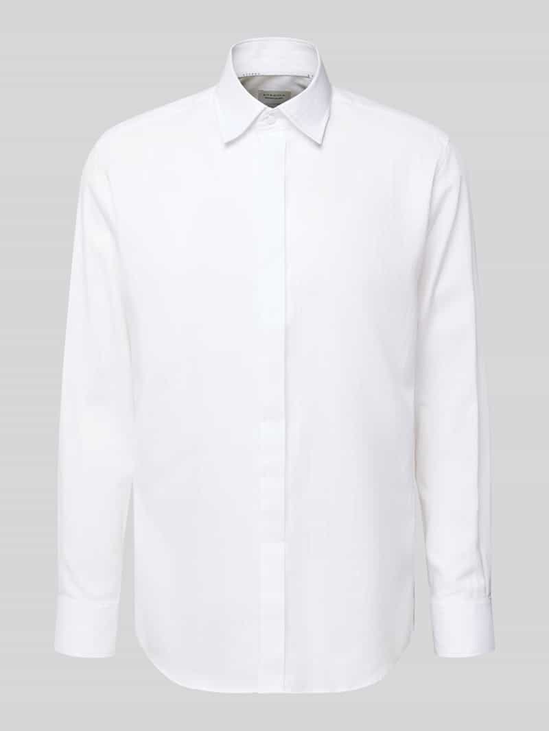 Eterna Modern fit zakelijk overhemd met knoopsluiting