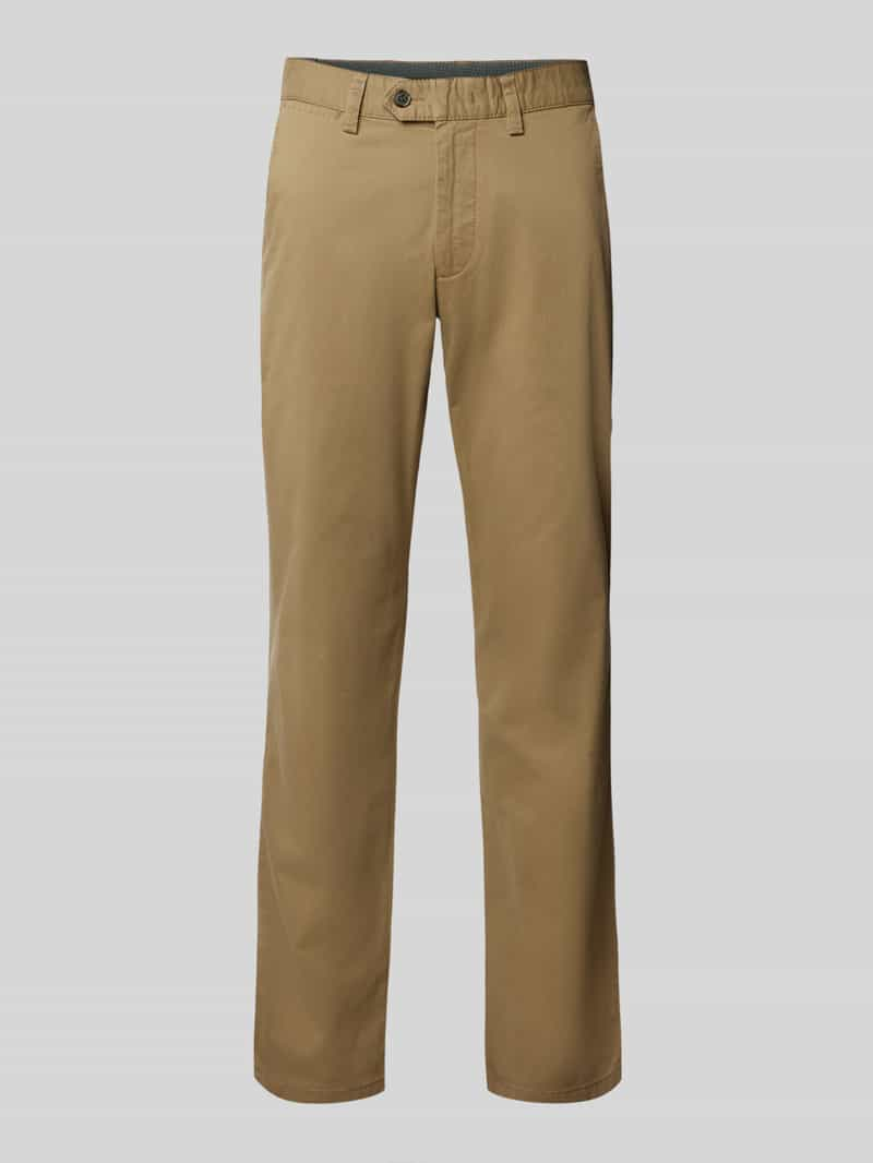 Christian Berg Men Tapered fit chino met achterzakken