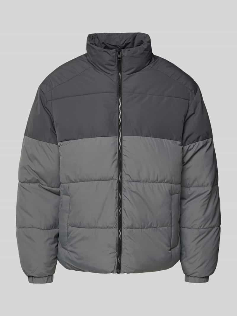 jack & jones Gewatteerd jack met opstaande kraag model 'MAZE'
