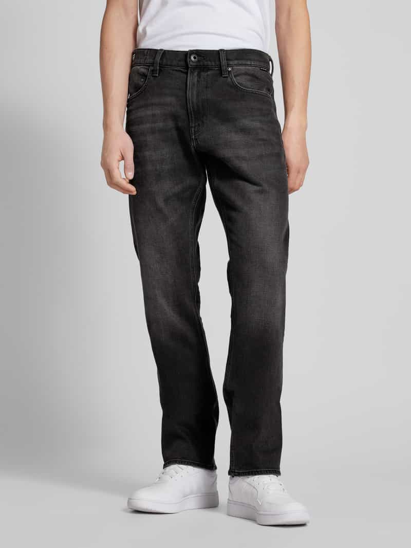 G-Star Mosa straight leg jeans black denim, foto 4