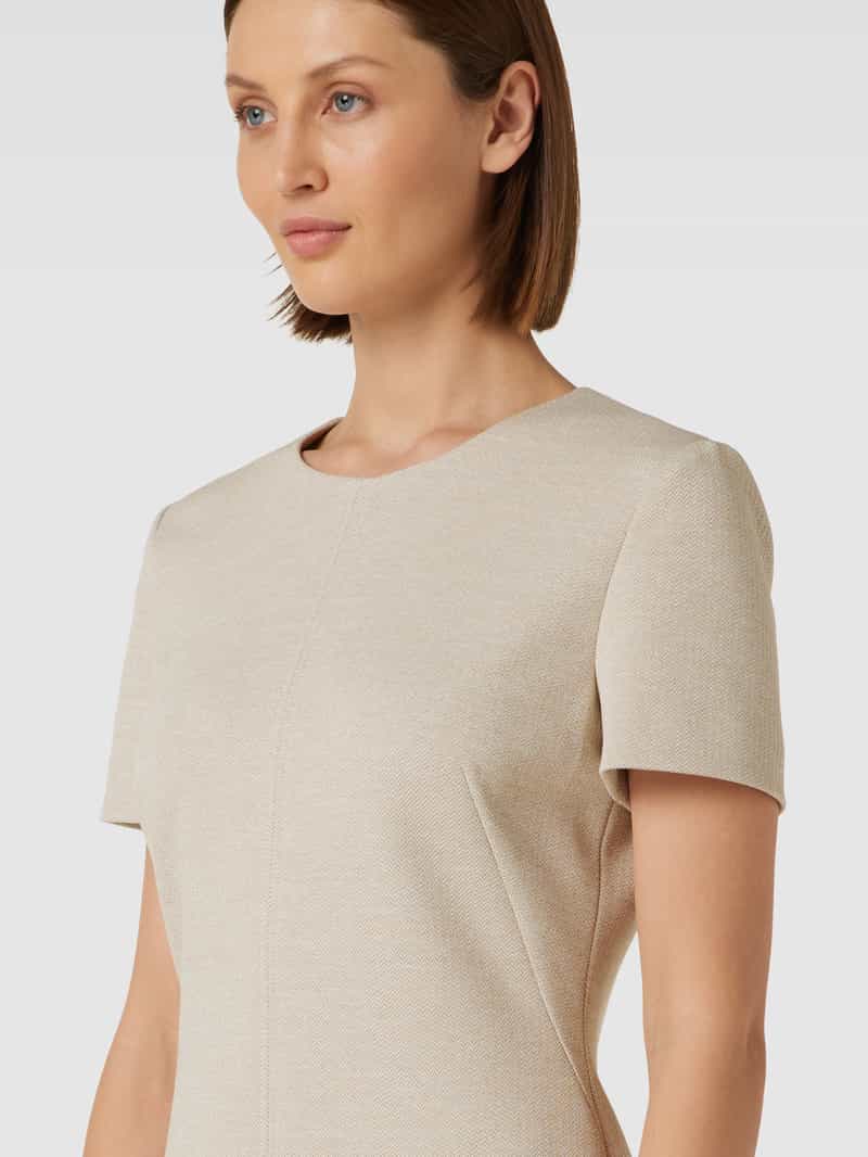 Boss Mini-jurk met halflange mouwen model 'Donalara'
