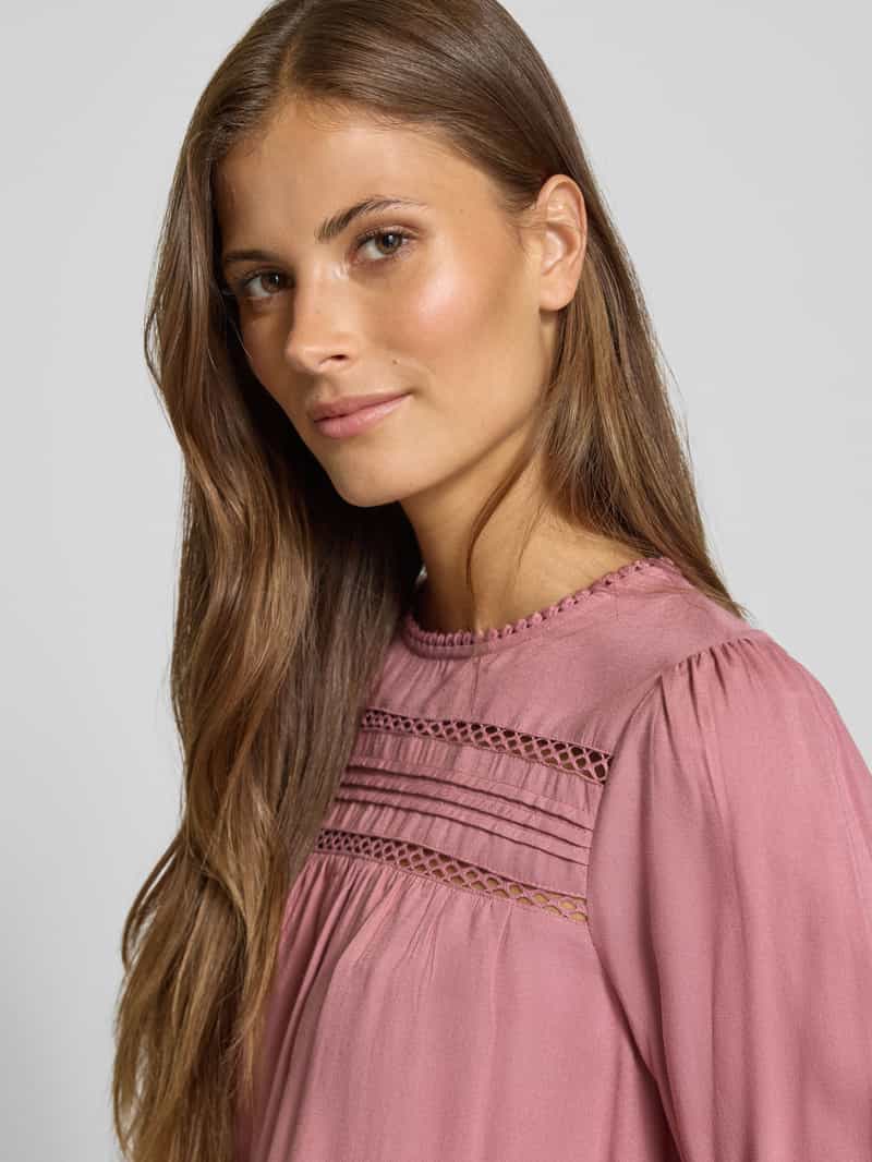 Vero Moda Regular fit blouse met lange mouwen van pure viscose model 'DEBBIE'