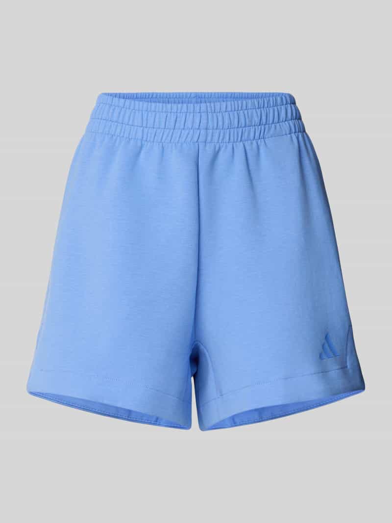 ADIDAS SPORTSWEAR Korte broek met labelprint en elastische band