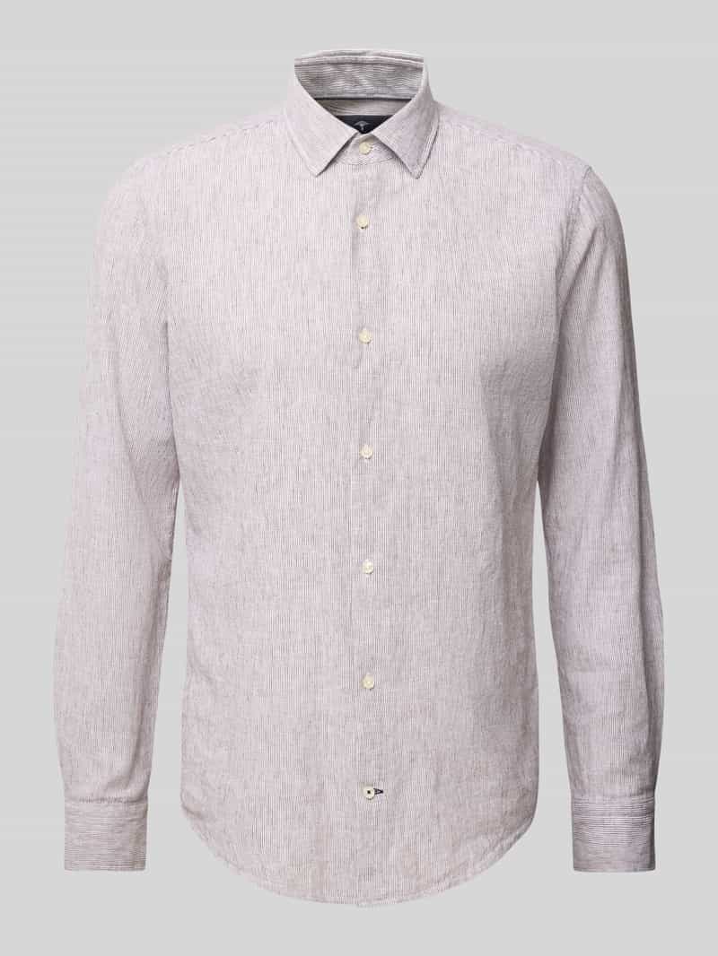 JOOP! Collection Slim fit vrijetijdsoverhemd met haaikraag