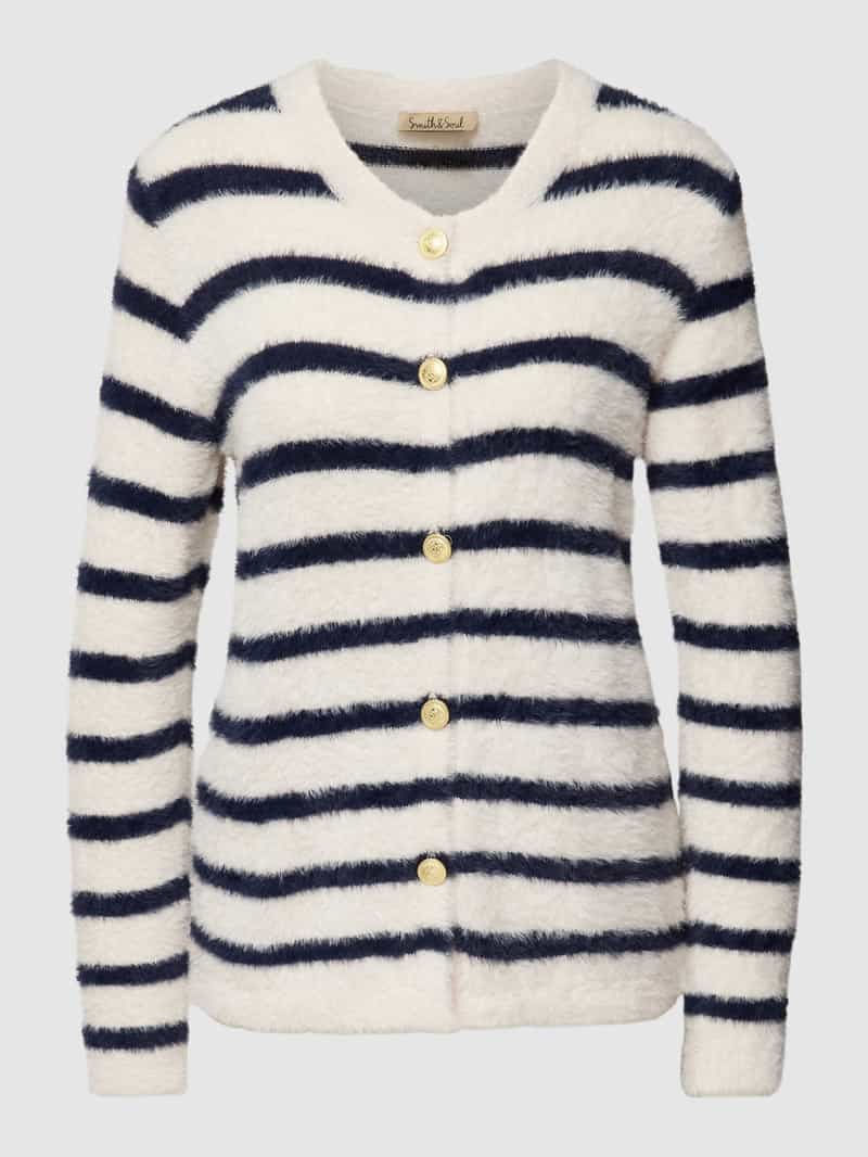 Smith and Soul Cardigan met streepmotief