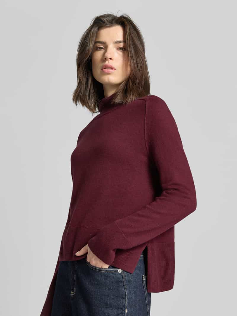 Tom Tailor Regular fit coltrui van een mix van katoen en kasjmier