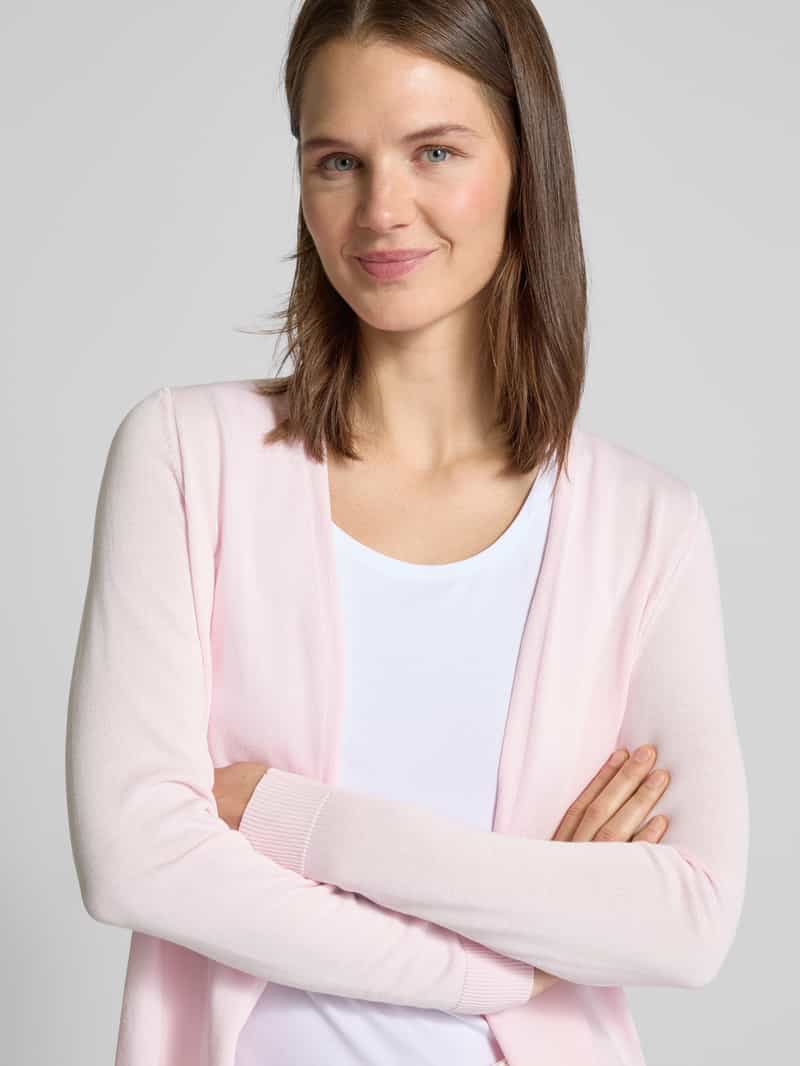 s.Oliver RED LABEL Comfort fit gebreid jack van een mix van katoen en viscose