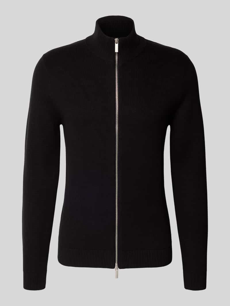 Selected Homme Regular fit gebreid jack van puur katoen model 'DANE'