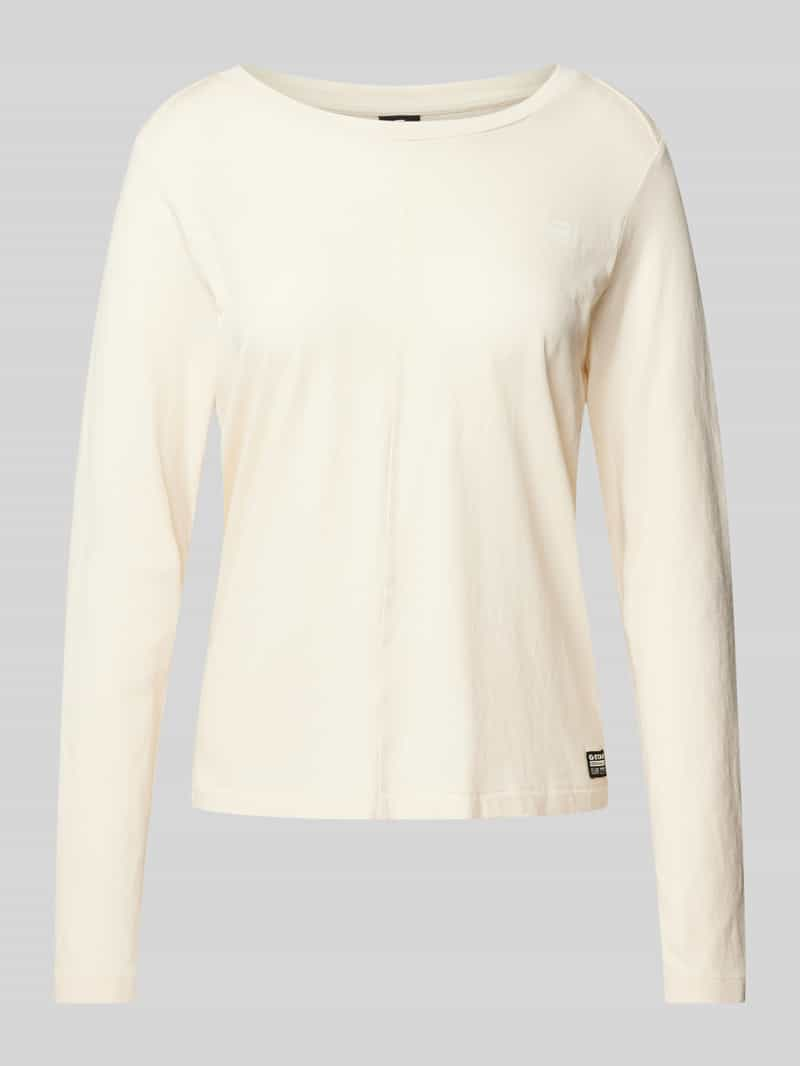 G-Star Raw Shirt met lange mouwen en ronde hals model 'Front'