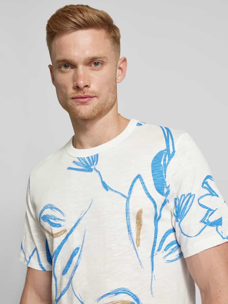 Jack & Jones Premium T-shirt met ronde hals model 'BLAPALMA'