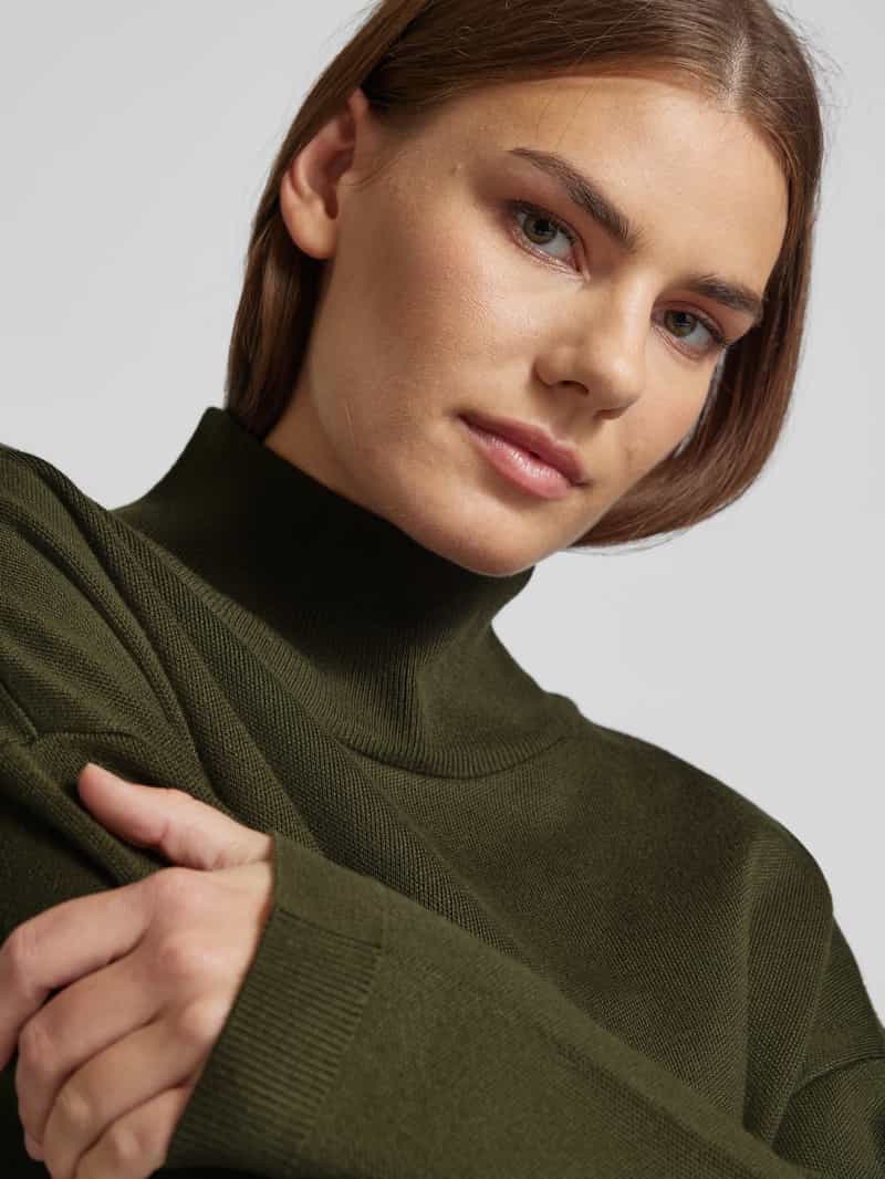 Jake*s Collection Gebreide jurk met col