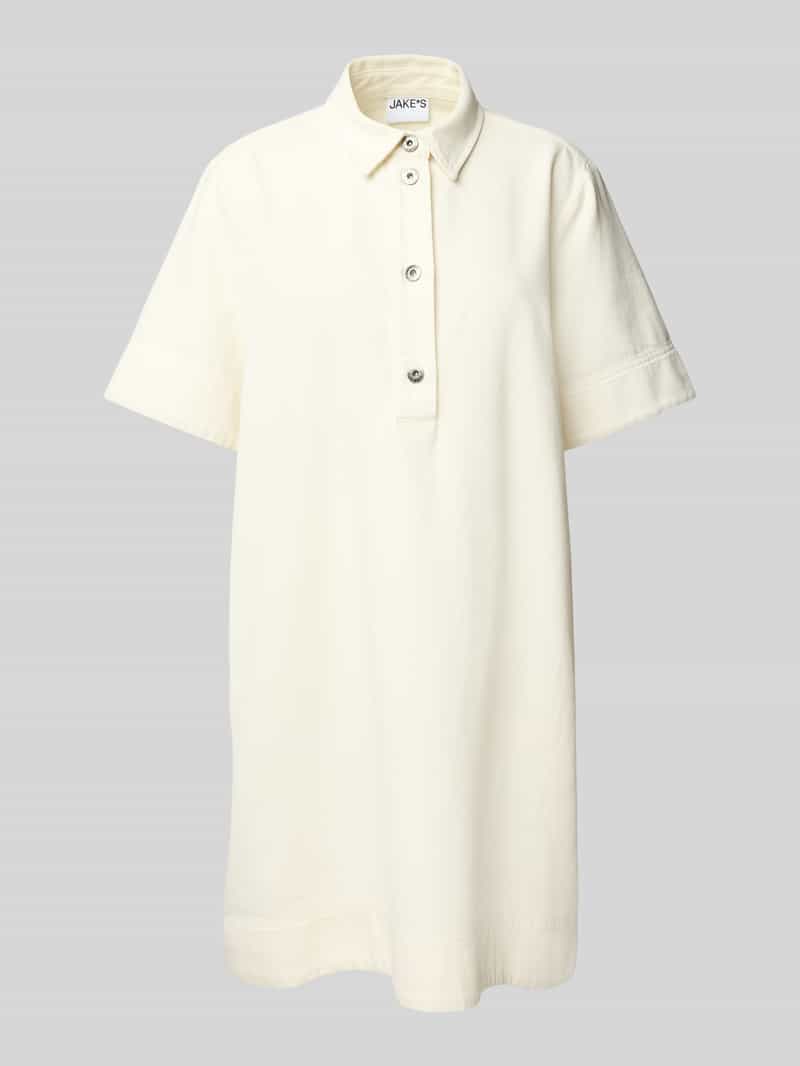 Jake*s Casual Mini-jurk met halflange mouwen