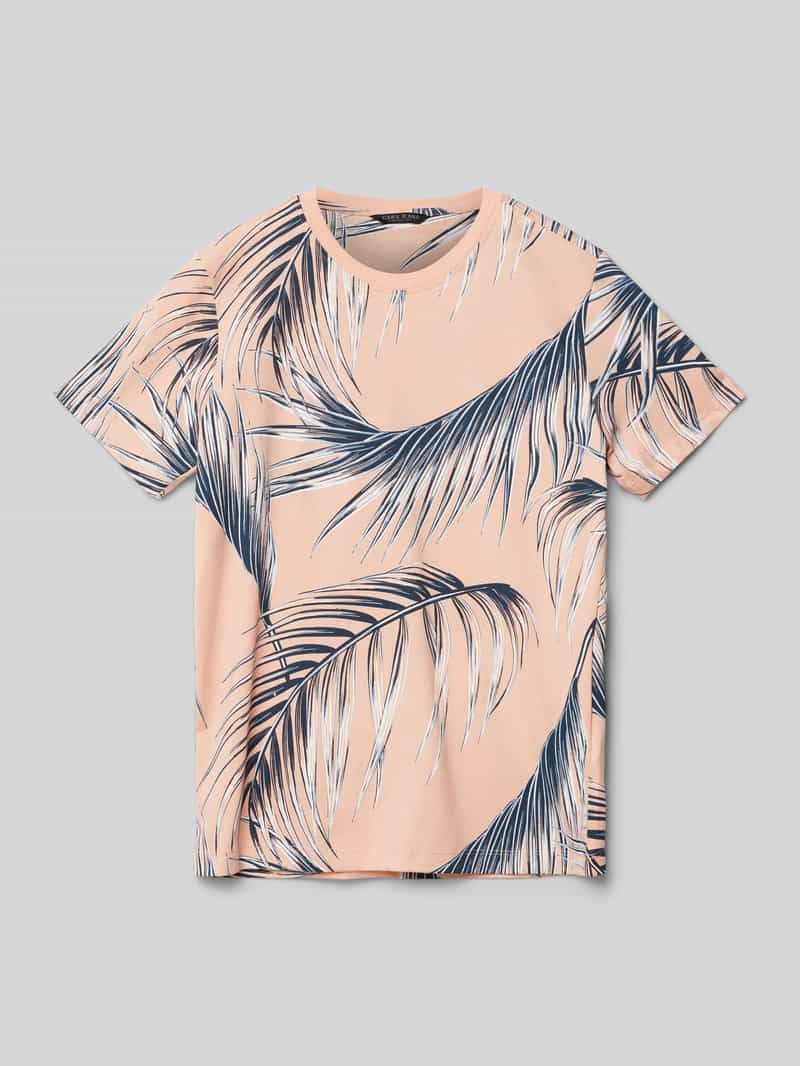 CARS JEANS T-shirt met all-over print, model 'Torro'