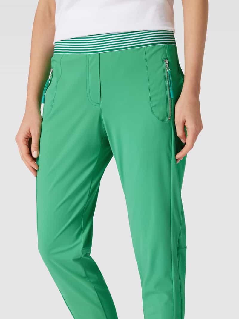 RAFFAELLO ROSSI Comfortbroek met ritszakken model 'Ribbon'
