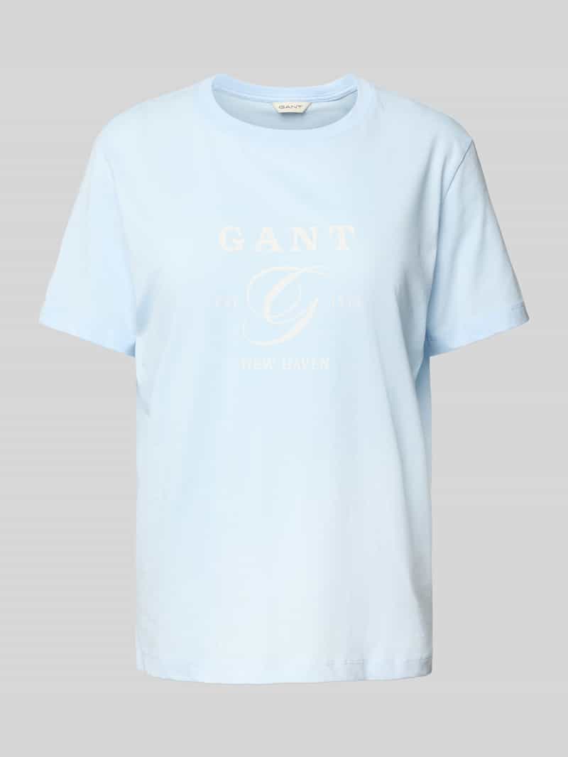 Gant T-shirt met labelprint
